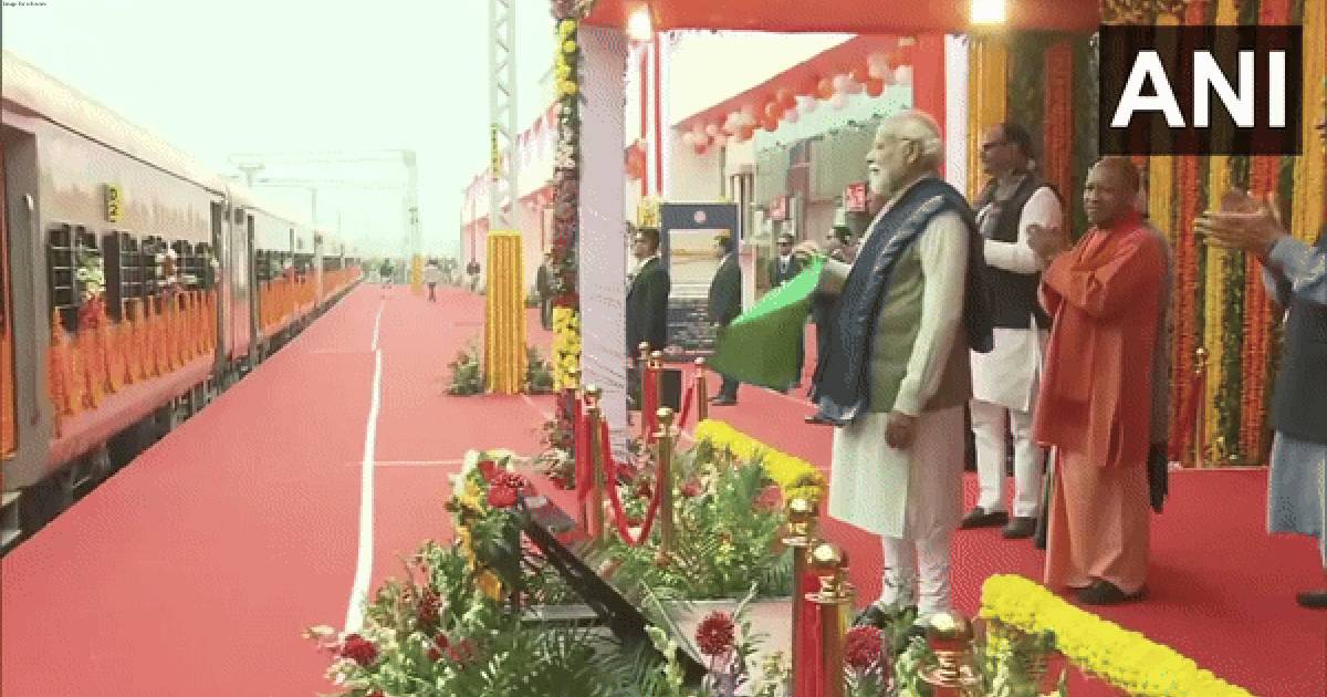 PM Modi inaugurates Ayodhya Dham Railway Station; flags off Vande Bharat, Amrit Bharat trains